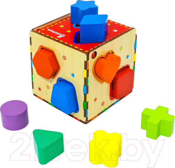 Изображение товара Сортер Alatoys Сортер Куб / СОР80