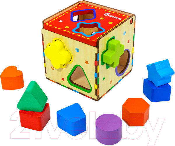 Изображение товара Сортер Alatoys Сортер Куб / СОР80