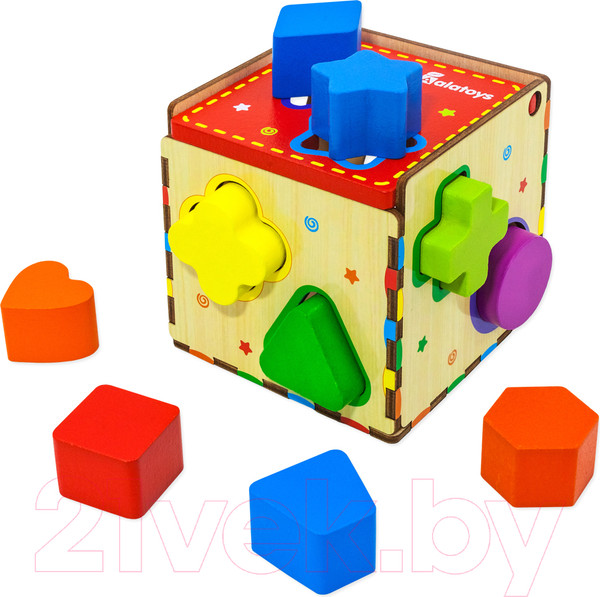 Изображение товара Сортер Alatoys Сортер Куб / СОР80