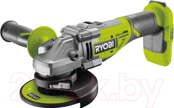 Изображение товара Угловая шлифовальная машина Ryobi R18AG7-0 (5133002852)