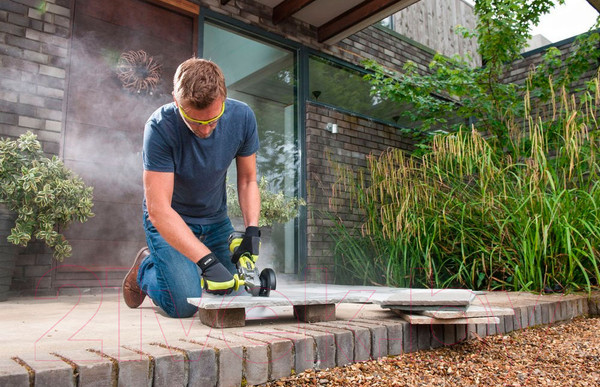 Изображение товара Угловая шлифовальная машина Ryobi R18AG7-0 (5133002852)