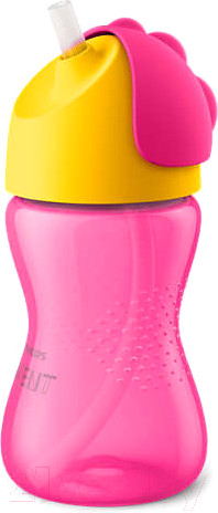 Изображение товара Поильник Philips AVENT SCF798/02 (300мл, розовый/желтый)