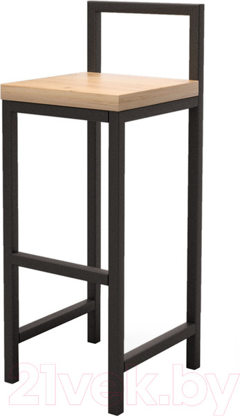 Изображение товара Стул барный Millwood СДН-6 Крам Л (дуб золотой Craft/металл черный)