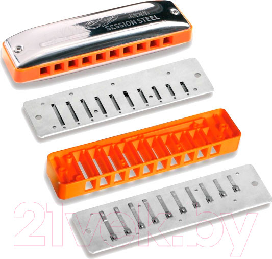 Изображение товара Губная гармошка Seydel Blues Session Steel G