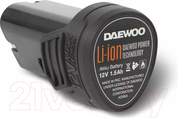 Изображение товара Аккумуляторная дрель-шуруповерт Daewoo Power DAA 1210Li