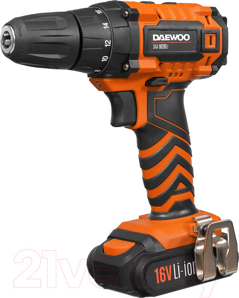 Изображение товара Аккумуляторная дрель-шуруповерт Daewoo Power DAA 1620Li