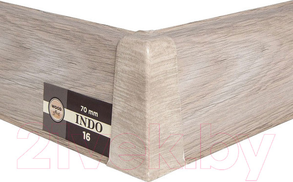 Изображение товара Уголок для плинтуса Arbiton Indo 16 Дуб Кавказский (2шт, наружный, флоупак)