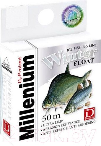 Изображение товара Леска монофильная Dragon Millennium Winter Float 0.22мм 50м / 33-16-322