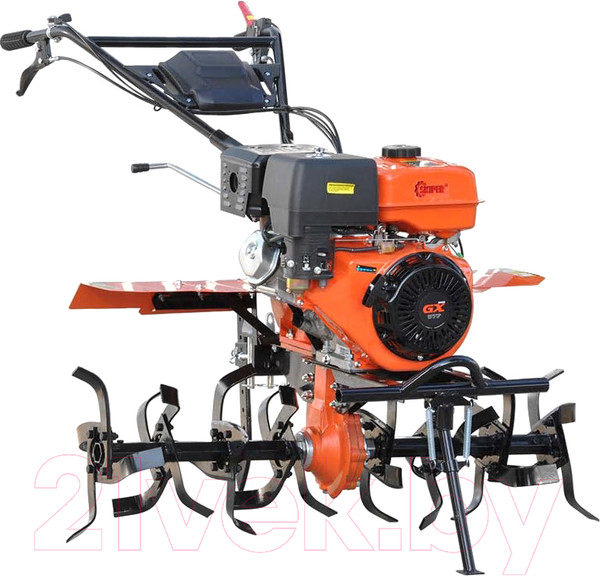 Изображение товара Мотокультиватор бензиновый Skiper SP-850S + колеса 5.00-10 (комплект)