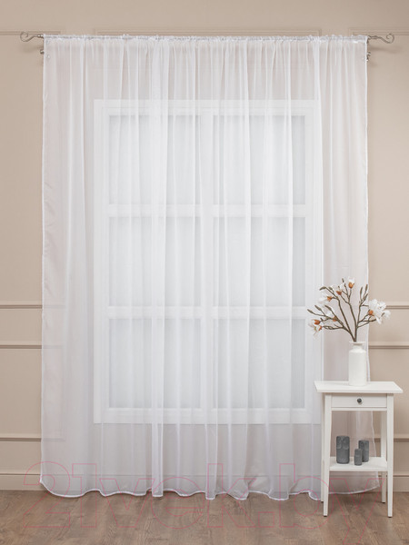 Изображение товара Гардина Amore Mio RR 2001 500x270 / 17970 (белый)