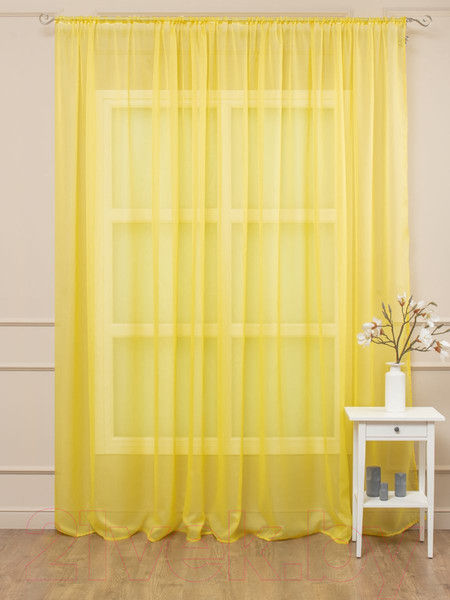 Изображение товара Гардина Amore Mio RR 109 300x270 / 87001 (желтый)