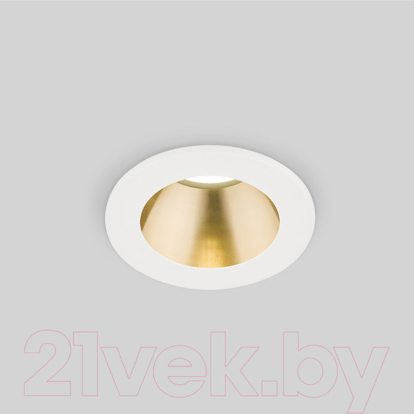 Изображение товара Точечный светильник Elektrostandard 7W 4200K WH/SB 25023/LED (белый/бронза)