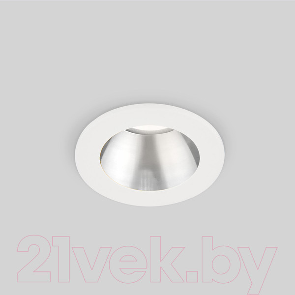 Изображение товара Точечный светильник Elektrostandard 7W 4200K WH/SL 25023/LED (белый/серебро)