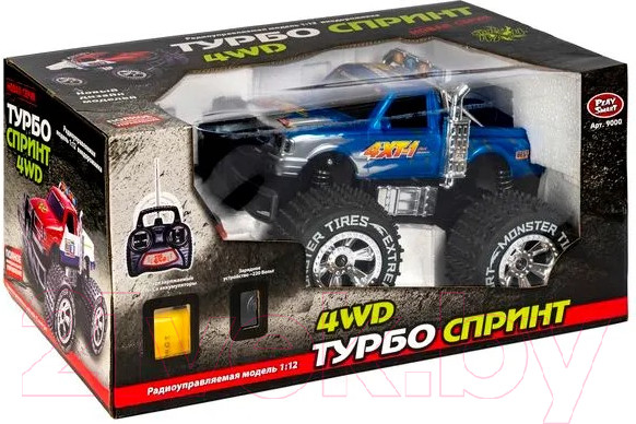 Изображение товара Радиоуправляемая игрушка Play Smart Джип ТурбоСпринт М19273