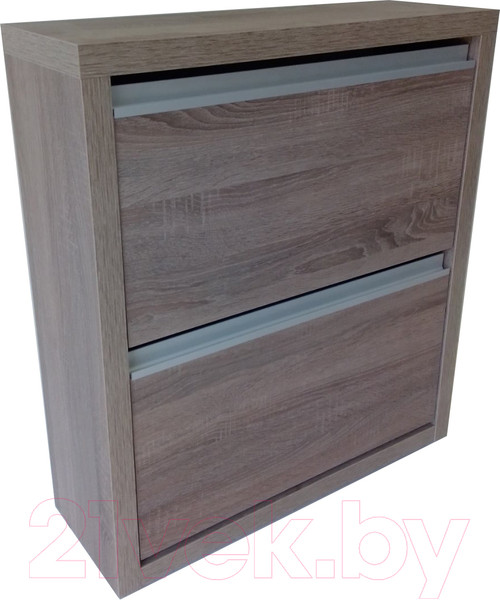 Изображение товара Тумба для обуви Элана Люкс 2.70 (дуб трюфель/дуб трюфель)