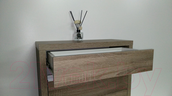 Изображение товара Тумба для обуви Элана Люкс 2.70ш (дуб трюфель)