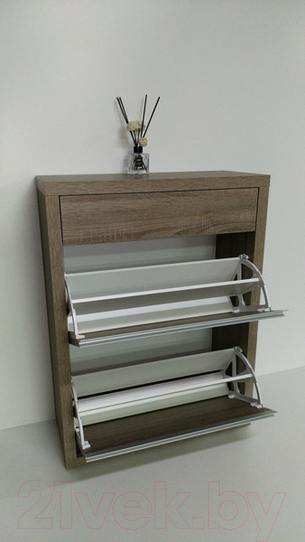 Изображение товара Тумба для обуви Элана Люкс 2.70ш (дуб трюфель)