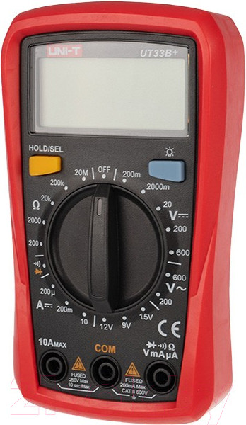 Изображение товара Мультиметр цифровой UNI-T UT33B+