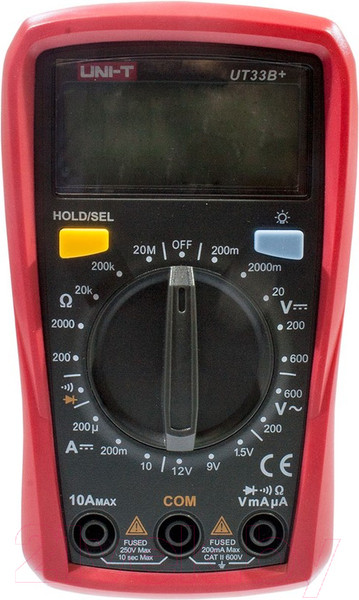 Изображение товара Мультиметр цифровой UNI-T UT33B+