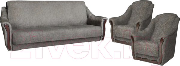 Изображение товара Комплект мягкой мебели Асмана Анна (рогожка беж)