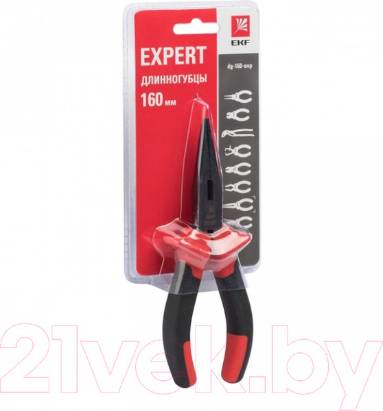 Изображение товара Длинногубцы EKF PROxima dg-160-exp