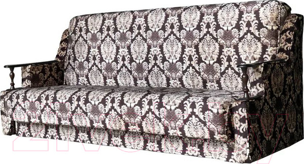 Изображение товара Комплект мягкой мебели Асмана Анна (деревянные подлокотники/велюр вензель)