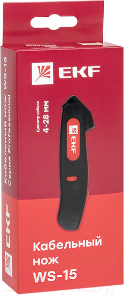 Изображение товара Инструмент для зачистки кабеля EKF WS-15