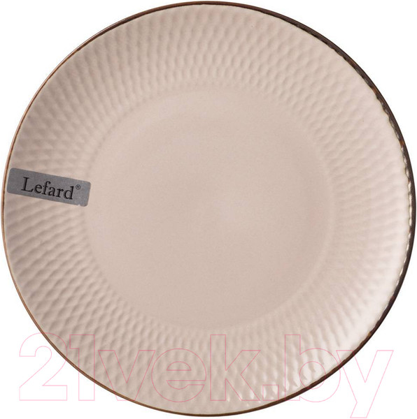 Изображение товара Тарелка закусочная (десертная) Lefard Графика / 191-170 (бежевый песок)