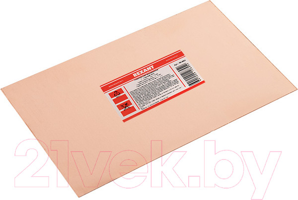 Изображение товара Стеклотекстолит Rexant 150x250x1.5мм / 09-4053