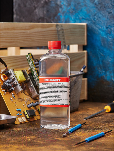 Изображение товара Смазка техническая Rexant ПМС-5 / 09-3912 (500мл)