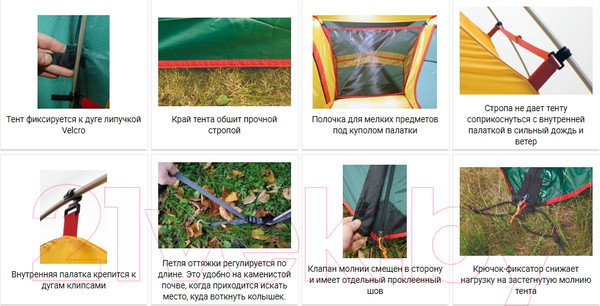 Изображение товара Палатка Alexika Scout 3 Fib / 9121.3201