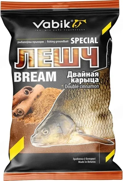 Изображение товара Прикормка рыболовная Vabik Special Лещ Двойная Корица / 5924
