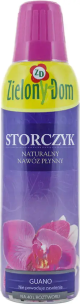 Изображение товара Удобрение Zielony Dom Для Орхидей натуральное с гуано (жидкое, 300мл с помпой)