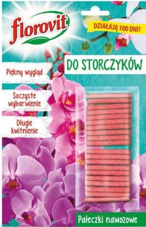 Изображение товара Удобрение Florovit Палочки удобрительные для Орхидей (20шт)