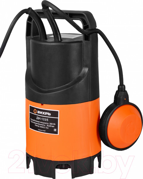 Изображение товара Дренажный насос Вихрь ДН-133/5 (68/2/12)