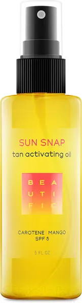 Изображение товара Масло для загара Beautific Sun Snap Шелковое для интенсивного загара (150мл)