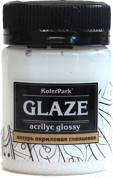 Изображение товара Лазурь для древесины KolerPark Акриловая декоративная глянцевая (150мл)