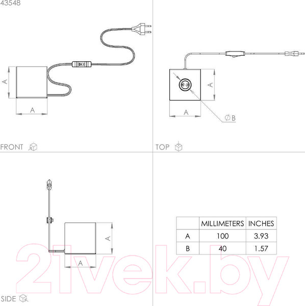 Изображение товара Прикроватная лампа Eglo Prestwick 1 43548