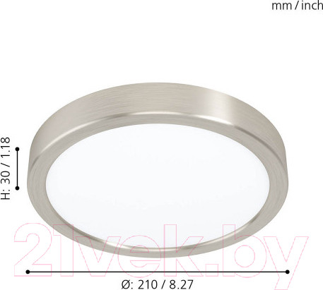 Изображение товара Точечный светильник Eglo Fueva 5 99219