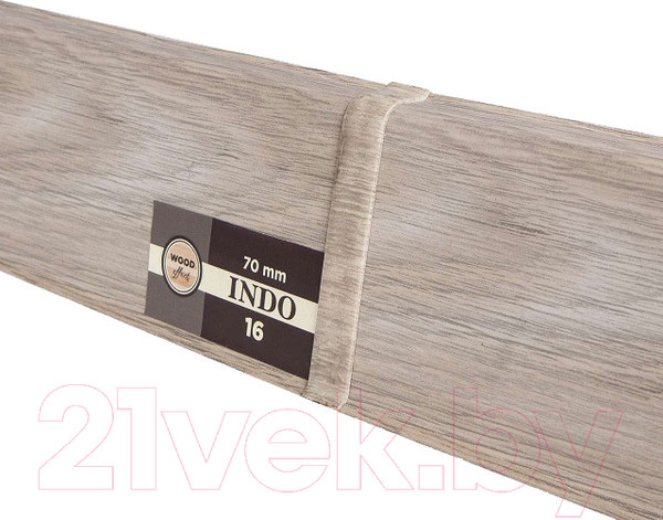 Изображение товара Соединитель для плинтуса Arbiton Indo 16 Дуб Кавказский (2шт, флоупак)