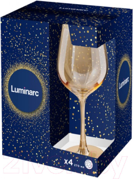 Изображение товара Набор бокалов Luminarc Золотой мед P9306 (4шт)