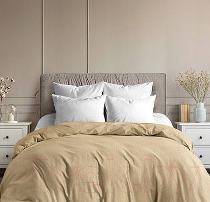 Изображение товара Пододеяльник Ночь нежна Витраж 2 сп 215x175 / 7757-16 (бежевый)