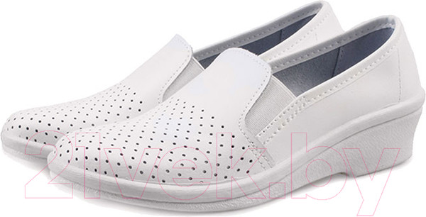 Изображение товара Сандалии рабочие Step Женская с перфорацией / 41-22-7 (р.40, белый)