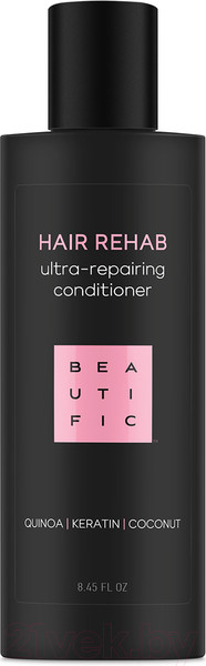 Изображение товара Бальзам для волос Beautific Hair Rehab Восстанавливающий для поврежденных волос (250мл)