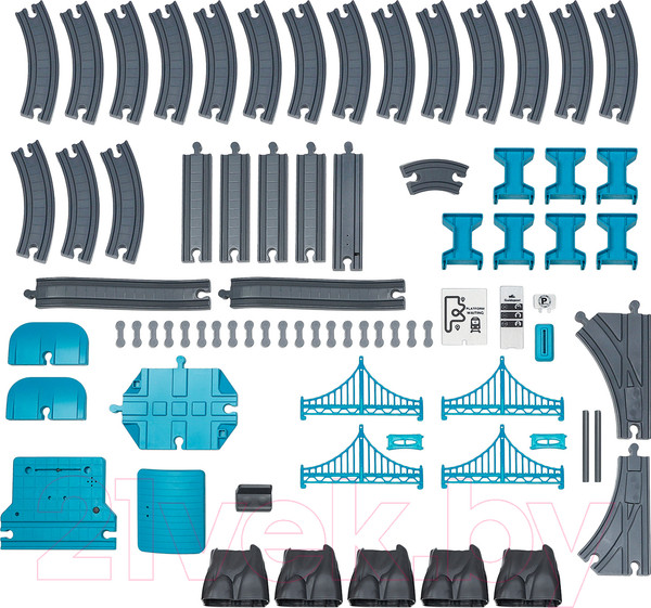 Изображение товара Железная дорога игрушечная Givito Мой город / G211-017 (бирюзовый)