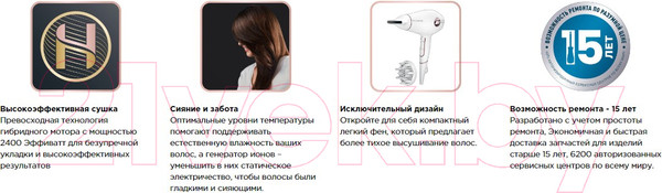 Изображение товара Фен Rowenta CV6130F0