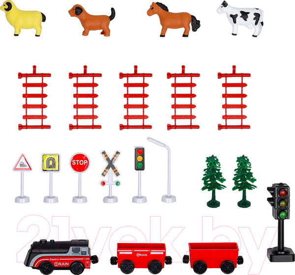 Изображение товара Железная дорога игрушечная Givito Мой город / G211-021