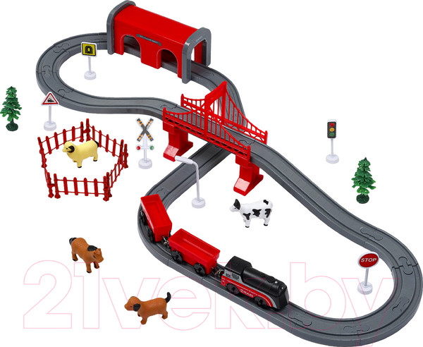 Изображение товара Железная дорога игрушечная Givito Мой город / G211-022