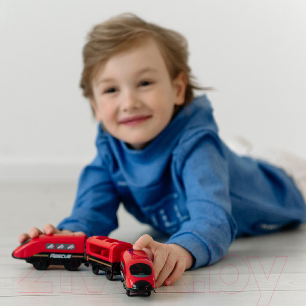 Изображение товара Поезд игрушечный Givito Служба спасения / G212-026