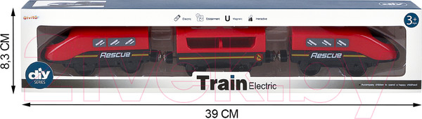 Изображение товара Поезд игрушечный Givito Служба спасения / G212-026